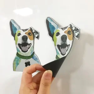 Custom Logo Magnetic Stickers UV Printing Fridge Magnets for Promotional Gifts & Home Decor OEM Available