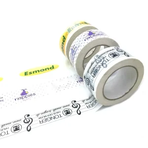Custom Logo Printed Bopp Adhesive Sticky Packing Tape for Carton Sealing