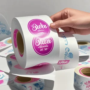 Custom Logo Printed Decal Label Sticker in Guangzhou
