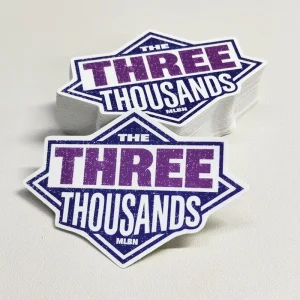Custom Logo Printed Die Cut Vinyl Stickers Waterproof UV Resistant Easy Peel Custom Color & Glossy Matte Finish