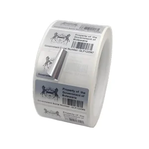 Custom Logo Printing Adhesive Waterproof Vinyl Label Sticker Waterproof Cosmetic Bottle Packaging for Perfume Lipstick