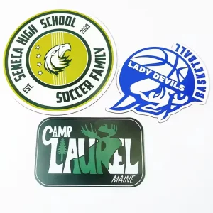 Custom Logo Printing Waterproof Digital Printing Magnet Car Decals Flat Vinyl Soft Magnetic Refrigerator Sticker Fridge Magnets