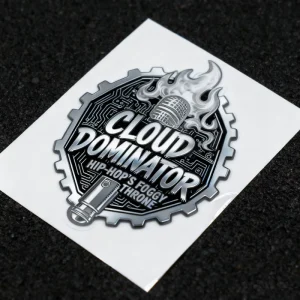 Custom Logo Self Adhesive Stickers High Quality Paper Vinyl Label for Business Products