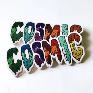 Custom Logo Sticker Printing UV Printed Gloss Laminated Waterproof Durable Adhesive PVC Personalized Die Cut Decals for Car