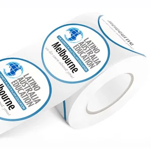 Custom Logo Sticker Self Adhesive High Quality Vinyl and Paper Sticker Label Printing for Product