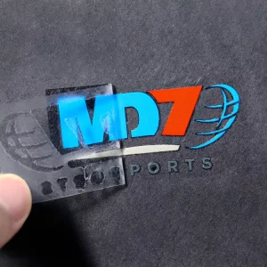 Custom Logo Sticker Transfer Printing Waterproof Transparent Brand Printing Vinyl UV Transfer Stickers for Glass Cups
