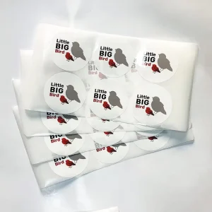 Custom Logo Sticker Vinyl Decal Kiss Cut Sticker Label Sticker