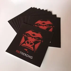 Custom Logo Vinyl PVC Decoration Stickers Decals for Advertising
