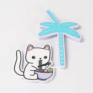 Custom Low High Temperature Vinyl Packaging Labels Temperature Indicator Color Change Label Stickers