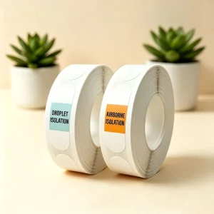 Custom Medical Adhesive Vinyl Labels Contact Isolation Stickers Fall Prevention Signs High Risk Bedsore Falling Bed Warning