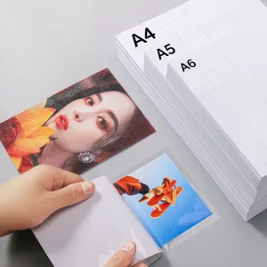 Custom PVC A4 Cold Self Adhesive Holographic Lamination Film Waterproof Vinyl Sticker Sheets Transfer Paper & Film