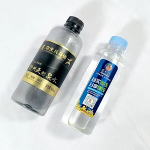 Custom PVC Beverage Product Sticker Labels Small Adhesive Drinking Bottle Labels Beer Coffee Permanent Vinyl Packaging Label