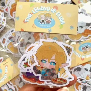 Custom PVC Die Cut Cutting Decorative Laptop Cartoon Cute Funny Halloween Waterproof Stickers