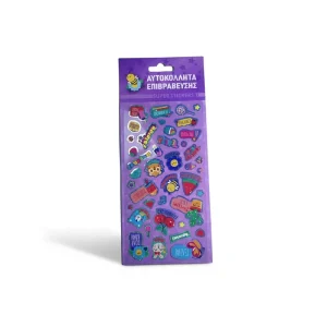 Custom PVC Puffy Holographic Laser Stickers Made to Order High Adhesive Waterproof Logo Labels Brand Packaging