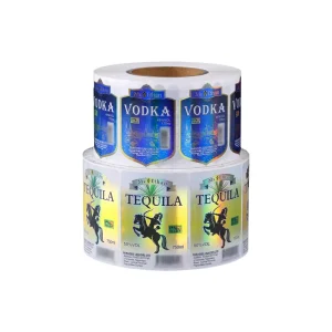 Custom Packaging Label Professional Factory Manufacture Durable Self Adhesive Labels for Bottles with Product Info