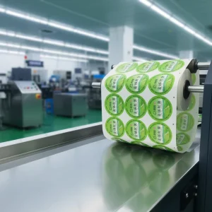 Custom Packaging Labels Labeling Oil Proof Adhesive Paper Eco Friendly Strong Stickiness Fast Delivery