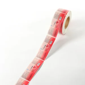 Custom Packaging Labels Labelling Sticker Roller for Unique Product Packaging