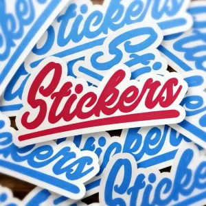 Custom Paper Sticker Printing Service for Branding Packaging Promotion and Retail Product Labeling