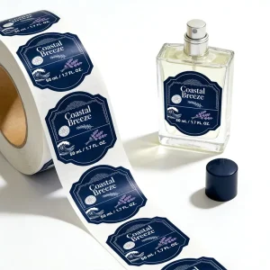 Custom Perfume Bottles Labels Factory Price Etiquette Pour Parfum Package Cosmetic Label Perfume Oil Sticker Top Brand PT