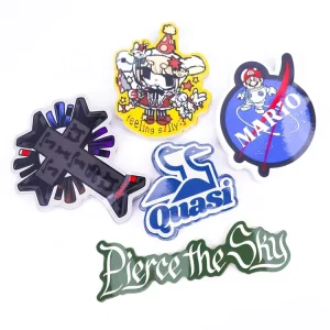 Custom Personalized Adhesive Vinyl Waterproof Stickers Individual Die-Cut Logo Label Promotion Cartoon Sticker