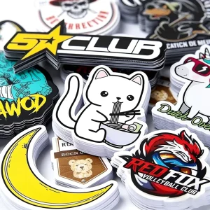 Custom Personalized Sticker and Label Cartoon Printing Stickers Label Sheet