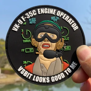 Custom Plastic PVC Patches UV Printing Silicone Hook And Loop Sew Iron On Soft 2D 3D Embossed Circle Logo Round Patch For Hats