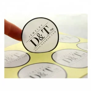Custom Print Product Label Sticker OEM Sticker Label Printing