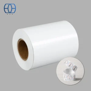 Custom Printable Coated Paper Label Rolls HCH 1530mm Jumbo Self Adhesive Material for Stickers