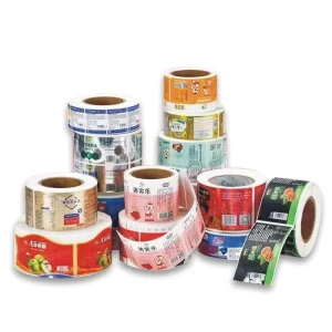 Custom Printed Adhesive Paper Labels Factory Packaging Color Printing Self Adhesive Food Label
