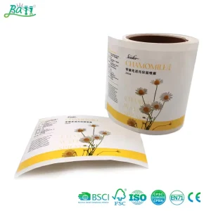 Custom Printed Cartoon Style Business Packaging Roll Sticker Labels Waterproof Vinyl Wall Stickers Paper Material MOQ 100pcs