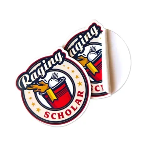 Custom Printed Die Cut Vinyl Sticker Waterproof PVC Label Company Logo Design Cartoon Sticker Die Cut Sticker