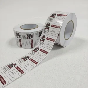 Custom Printed Durable PVC Self Adhesive Waterproof Scratch Resistant Labels for Craft Stickers