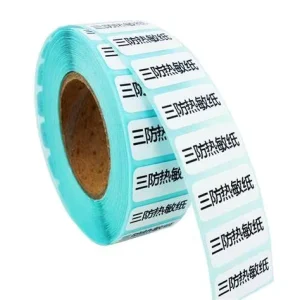 Custom Printed Heat Sensitive Preroll Self Adhesive Label Stickers for Promotion Grocery & Exhibition Use