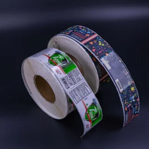 Custom Printed Labels Packaging for Jars Textured Self Adhesive Sticker Paper Packaging Printing Labels