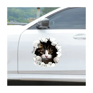 Custom Printed Logo Car Stickers Waterproof Trendy Window Decals Die Cut Design for Promotions