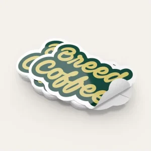 Custom Printed Logo Die Cutting Vinyl Sheet Waterproof Self Adhesive Sticker for Craft Gift