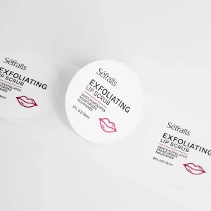 Custom Printed Private Design Self Adhesive Vinyl Waterproof Sticker Roll Holographic Logo Label for Medicine and Perfume