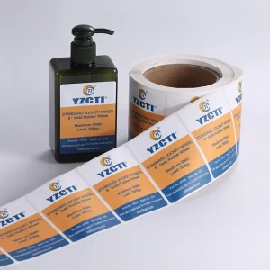 Custom Printed Product Labels Adhesive Vinyl Round Waterproof Sticker Roll Paper Custom Printing logo Label Stickers