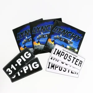 Custom Printed Vinyl Die Cut Stickers with Glossy Finish for Car Window Bumper and Vehicle Body Decals