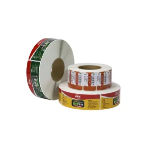 Custom Printed Waterproof Label Stickers Packing Materials