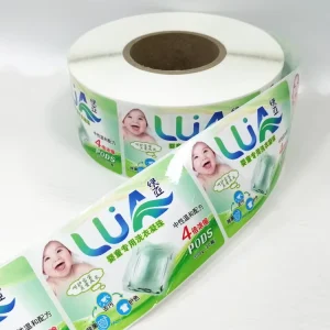 Custom Printed Waterproof Shampoo Bottle Packing Plastic Private Sticker Label