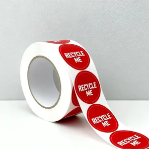 Custom Printed Waterproof Vinyl Adhesive Stickers Private Logo CMYK Color Custom Shapes Laser Printed for Industrial Gift Craft