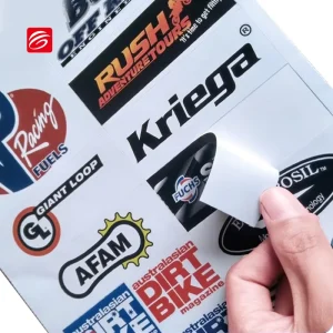 Custom Printed Waterproof Vinyl Label Sticker Permanent Vinyl Stickers Small Vinyl Stickers