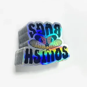 Custom Printed Waterproof Vinyl Stickers Die Cut Labels Logo Stickers Self Adhesive PVC Label Stickers
