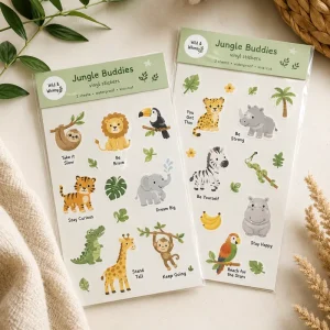 Custom Printing Die Cut Stickers Decoration Cute Glossy Vinyl Uv Die Cut Stickers