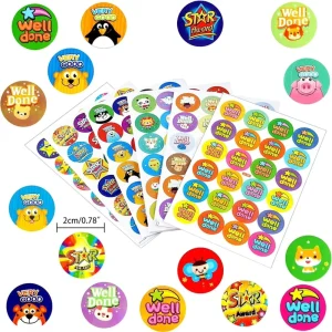 Custom Printing Die Cut Vinyl Stickers Adhesive Waterproof PVC Label Company Logo Design Cartoon Stickers