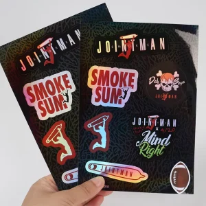 Custom Printing Kiss Cut Sticker Kiss Cut Sticker Sheet Eco Friendly Vinyl For Brand Labeling Business Packaging Decoration