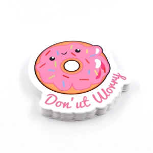 Custom Printing Labels Die Cut Vinyl Stickers Waterproof Self Adhesive PVC Logo Vsco Clean Kiss Cut Stickers Sheets