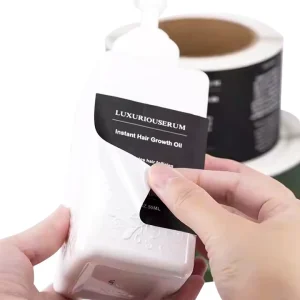 Custom Printing Labels for Bottles Packaging Sticker Vinyl Hair Care Products Private Label