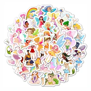 Custom Printing Personalizados Waterproof Vinyl Die Cut Stickers Cute Cartoon Adhesive PVC Label Sticker